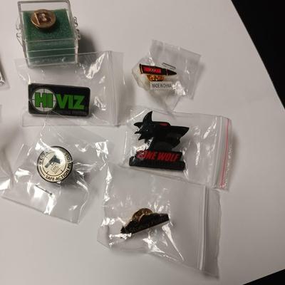 FIREARMS ADVERTISING & OTHER PINS