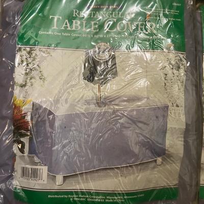 Lot of 5 New Heavy Duty Vinyl Table and Chair Covers