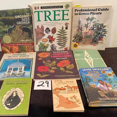 Gardening And Plant Books