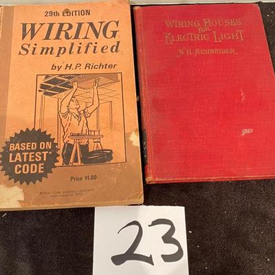 Vintage Electrical Books