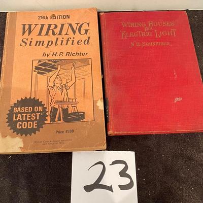 Vintage Electrical Books