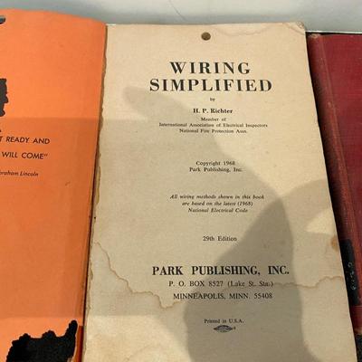 Vintage Electrical Books