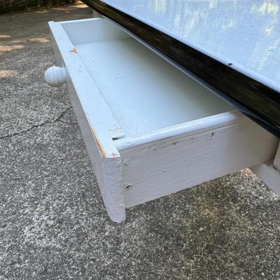 Benjamin Crysteel Stainless Enamel Top Table (G-TF)