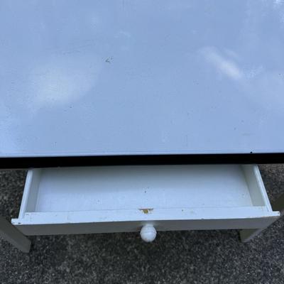 Benjamin Crysteel Stainless Enamel Top Table (G-TF)