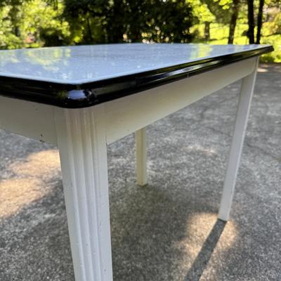 Benjamin Crysteel Stainless Enamel Top Table (G-TF)