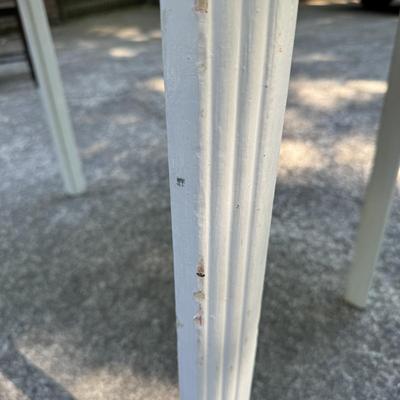 Benjamin Crysteel Stainless Enamel Top Table (G-TF)