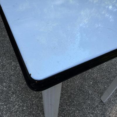 Benjamin Crysteel Stainless Enamel Top Table (G-TF)