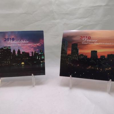 2010 Denver and Philidelphia U. S. Mint Uncirculated Coin Set (#317)