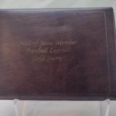 Willie Mays Hall of Fame Member Baseball Legends First Day Issue and 23K Gold Stamp July 1963