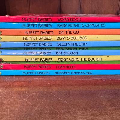 Muppet Babies Books Lot