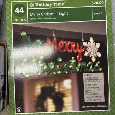 Large Lot of Christmas Lights and Timers (G-TF)