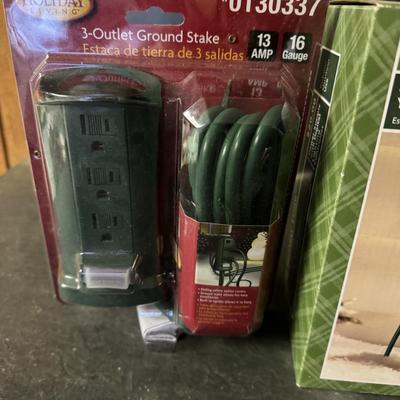 Large Lot of Christmas Lights and Timers (G-TF)