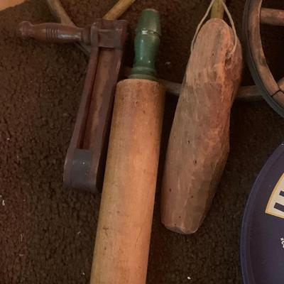 Huge Primitives Antiques Collectibles Lot