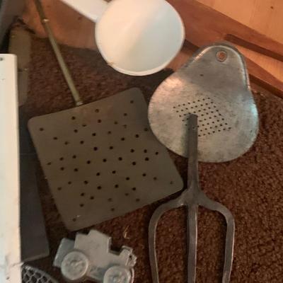 Huge Primitives Antiques Collectibles Lot