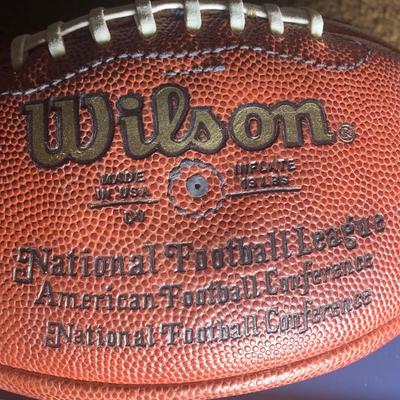 Joe Namath Signed Football In Display Case
