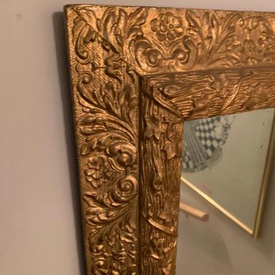 Large Gold Gilt Frame Mirror