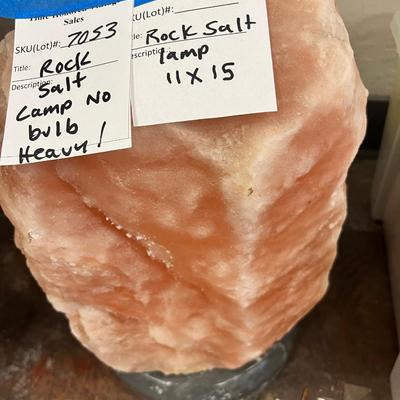 Hunk of Himalayan Rock salt lamp