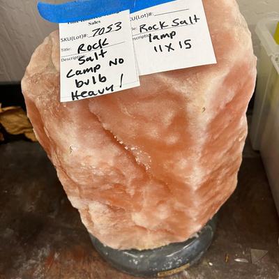 Hunk of Himalayan Rock salt lamp