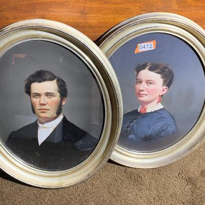 Vintage Portraits Framed