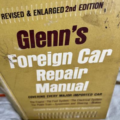 Vintage car manuals