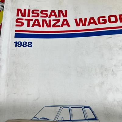 Vintage car manuals