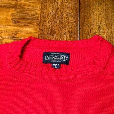 LANDS END AND L.L. BEAN MENS SWEATER