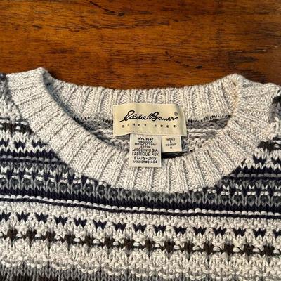 EDDIE BAUER AND L.L. BEAN MENS SWEATERS