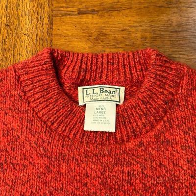 EDDIE BAUER AND L.L. BEAN MENS SWEATERS