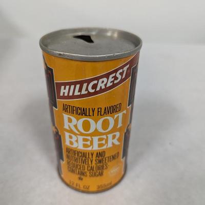 Vintage Hillcrest Root Beer Can