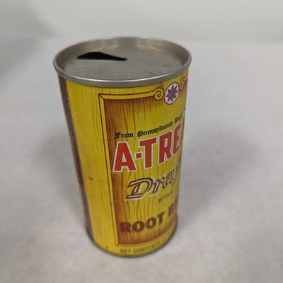 Vintage A-Treat Draft Root Beer Can