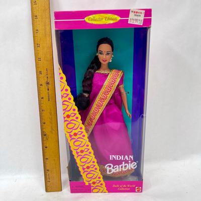 Indian Barbie Doll from Dolls of the World Collection, Special Edition Mattel 1995 Vintage
