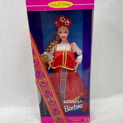 Barbie Dolls of the World Collection Russian BarbieSpecial Edition 1996