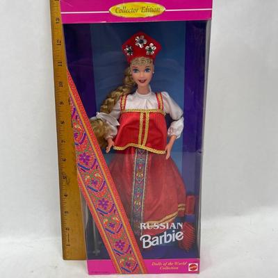 Barbie Dolls of the World Collection Russian BarbieSpecial Edition 1996