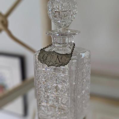 Very Cool Gin Glass Decanter
