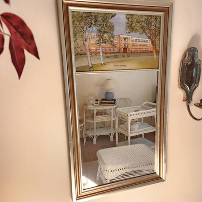 Marian College Indianapolis Indiana Mirror by Eglomise Designs 15x26