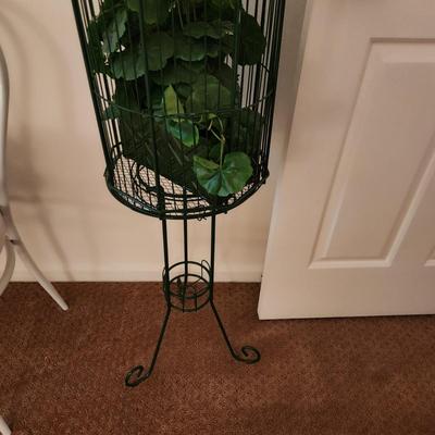 Bird Cage Plant Decor