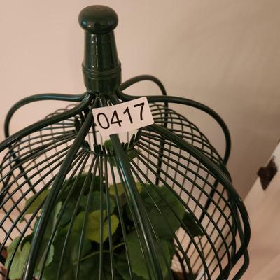 Bird Cage Plant Decor