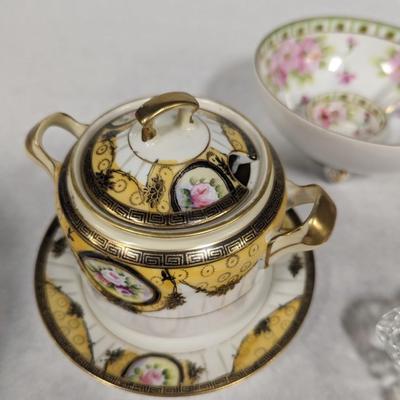 Home Decor Items WM Rogers 188 Hand Painted Nippon