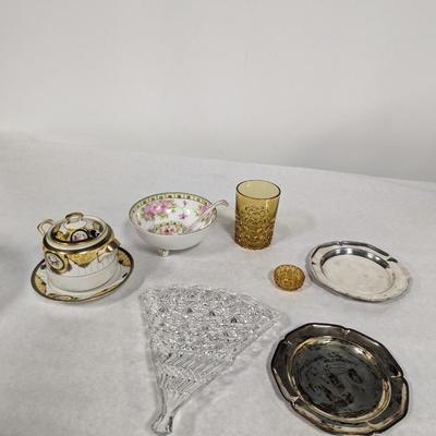 Home Decor Items WM Rogers 188 Hand Painted Nippon