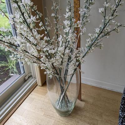 Large High Quality Glass Floor Vase