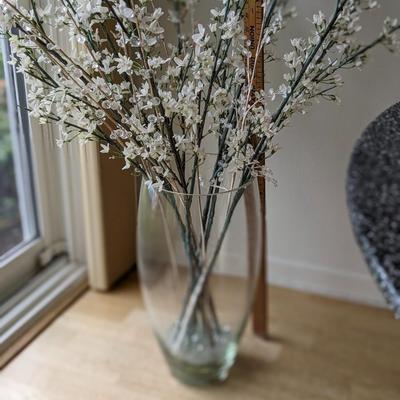 Large High Quality Glass Floor Vase