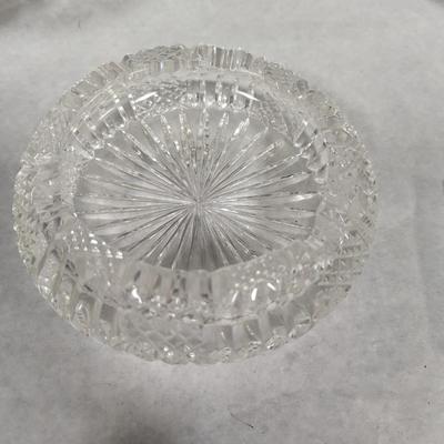 Glass Crystal Dishes 1 Bowl Is A BOHEMIA Large Hand Cut Lead Crystal Bowl Over 24%