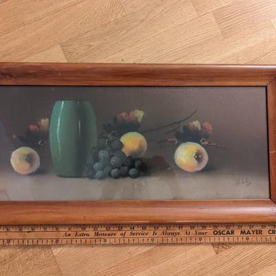 Pastel signed George Thompson Hobbs