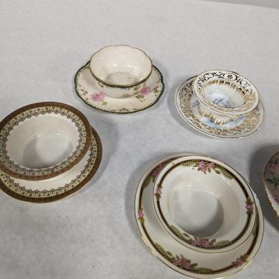 Vintage China Rice Bowls Ferncraft Noritake M Z Austria
