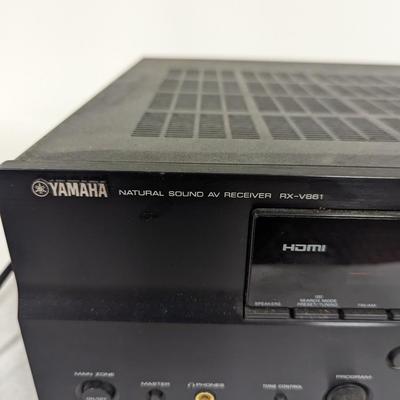 Yamaha Natural Sound AV Receiver RX-V861-