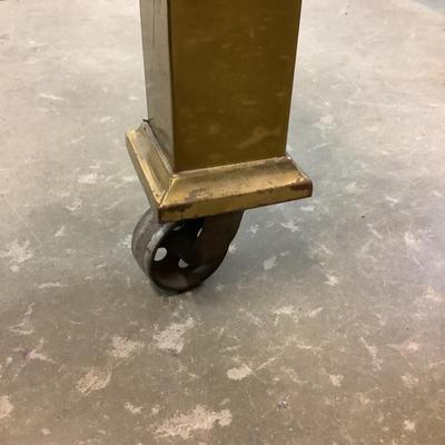 1155 Pair of Early 20th Century Simmons Manufacturing Co. Brass Beds