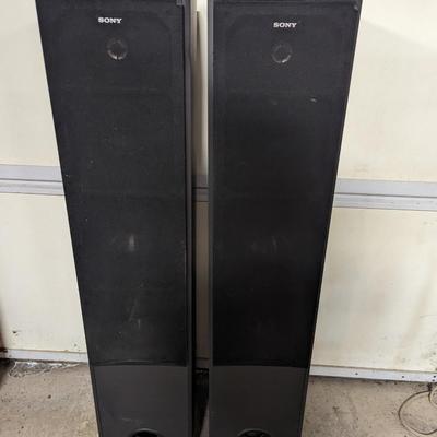 SONY Speaker System Model SS-MF515 Set Of 2