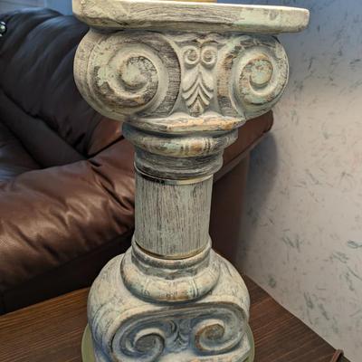 Art Deco Column Style Table Lamp