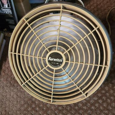 Vintage Korvettes Department Store Floor Fan Tested
