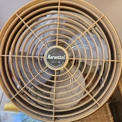 Vintage Korvettes Department Store Floor Fan Tested